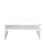 Hanah Home Mesa de Centro Blanco Diamante
